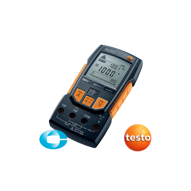 Testo 760-3 - Multimètre digital - 0590 7603