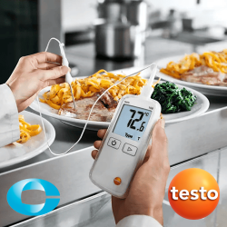 Testo 108 - Thermomètre alimentaire proposé par Corame