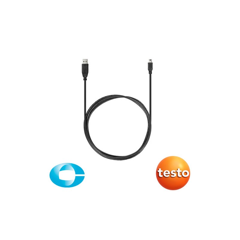 Câble de liaison testo 175/176 vers USB -PC