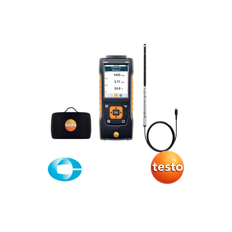 TESTO 440 kit à fil chaud délivré par CORAME
