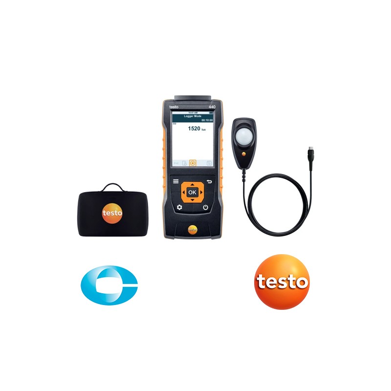 TESTO 440 kit lux délivré par CORAME