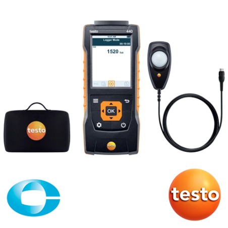 TESTO 440 kit lux délivré par CORAME