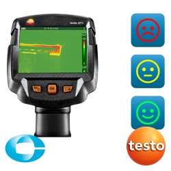 TESTO 872s kit avec sonde d'humidité TESTO 605i délivré par CORAME